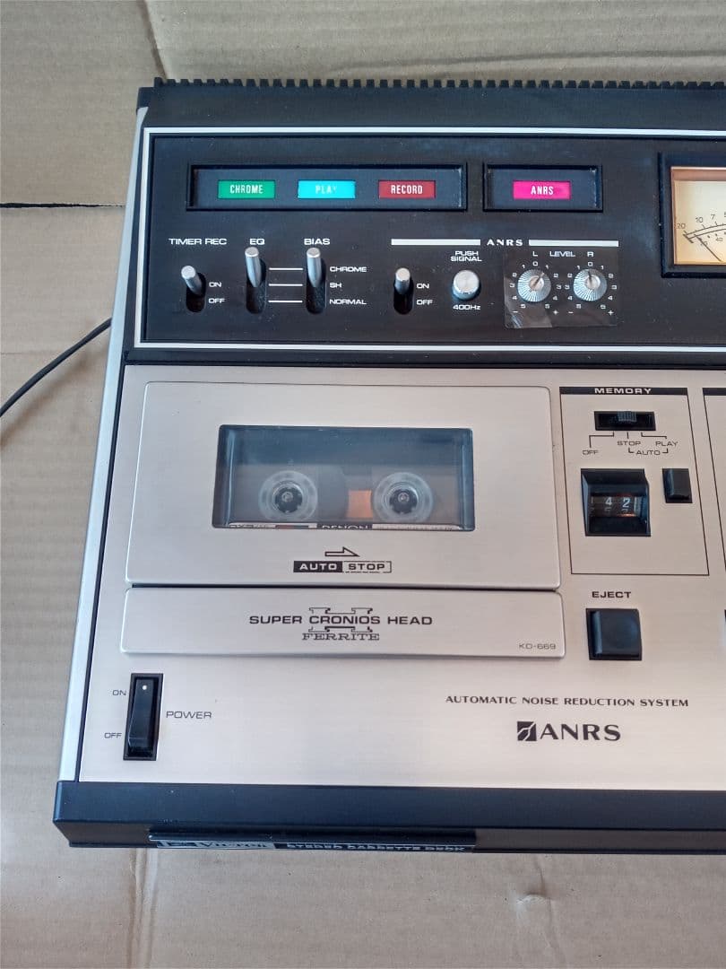 Victor ビクター カセットデッキ KD-669