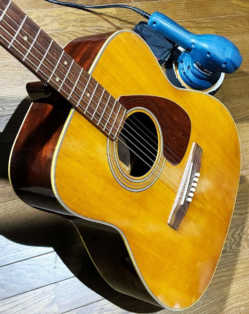 ★ジャパンビンテージ激鳴り！ヤマハ FG240 Gグリーンラベル.試聴動画有り