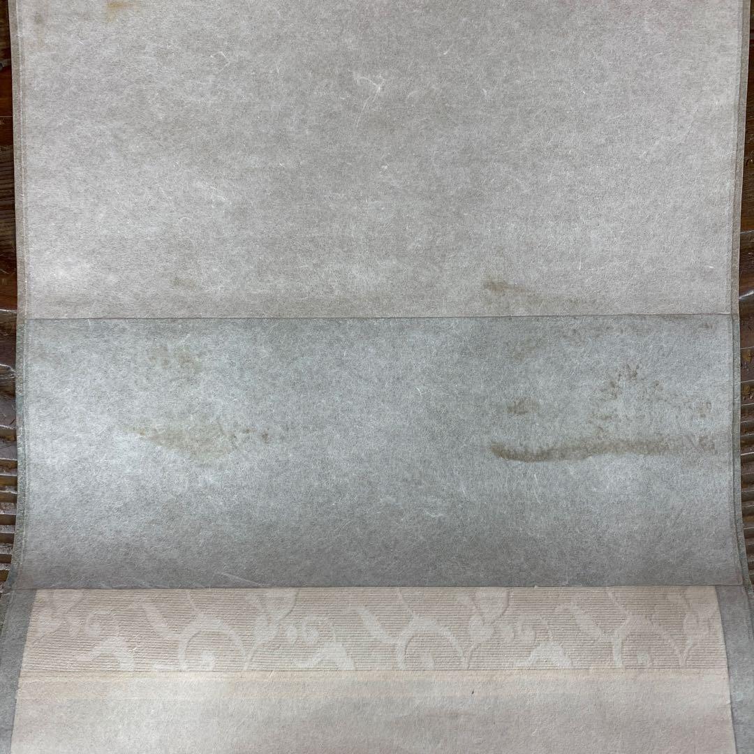 美品 掛け軸 小林太玄作 つくし画賛「春風吹又生」黄梅院 共箱 禅語