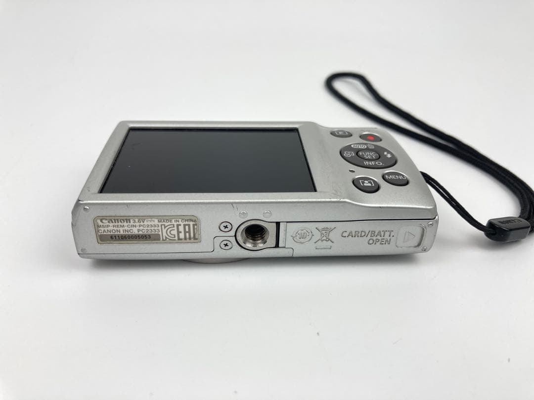 【極美品】Canon IXY 200 シルバー コンパクトデジタルカメラ