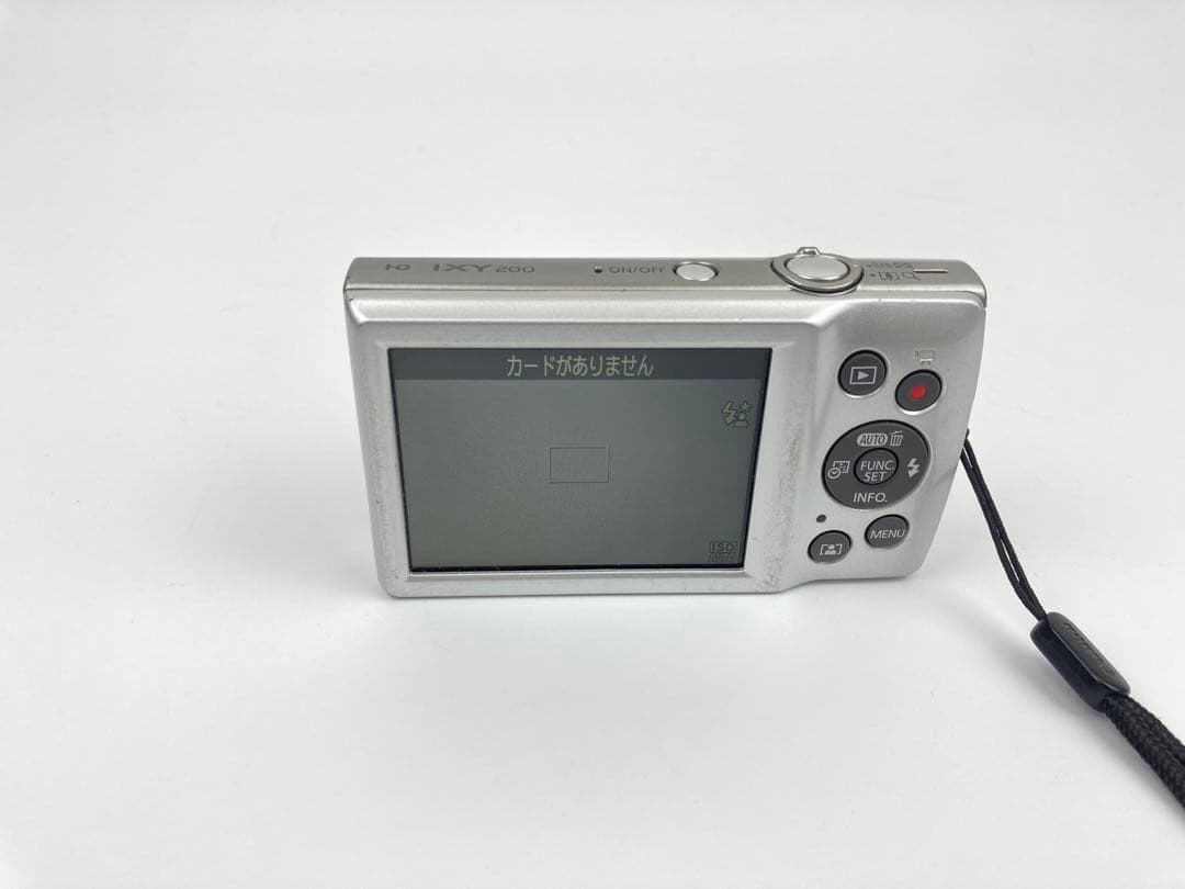 【極美品】Canon IXY 200 シルバー コンパクトデジタルカメラ