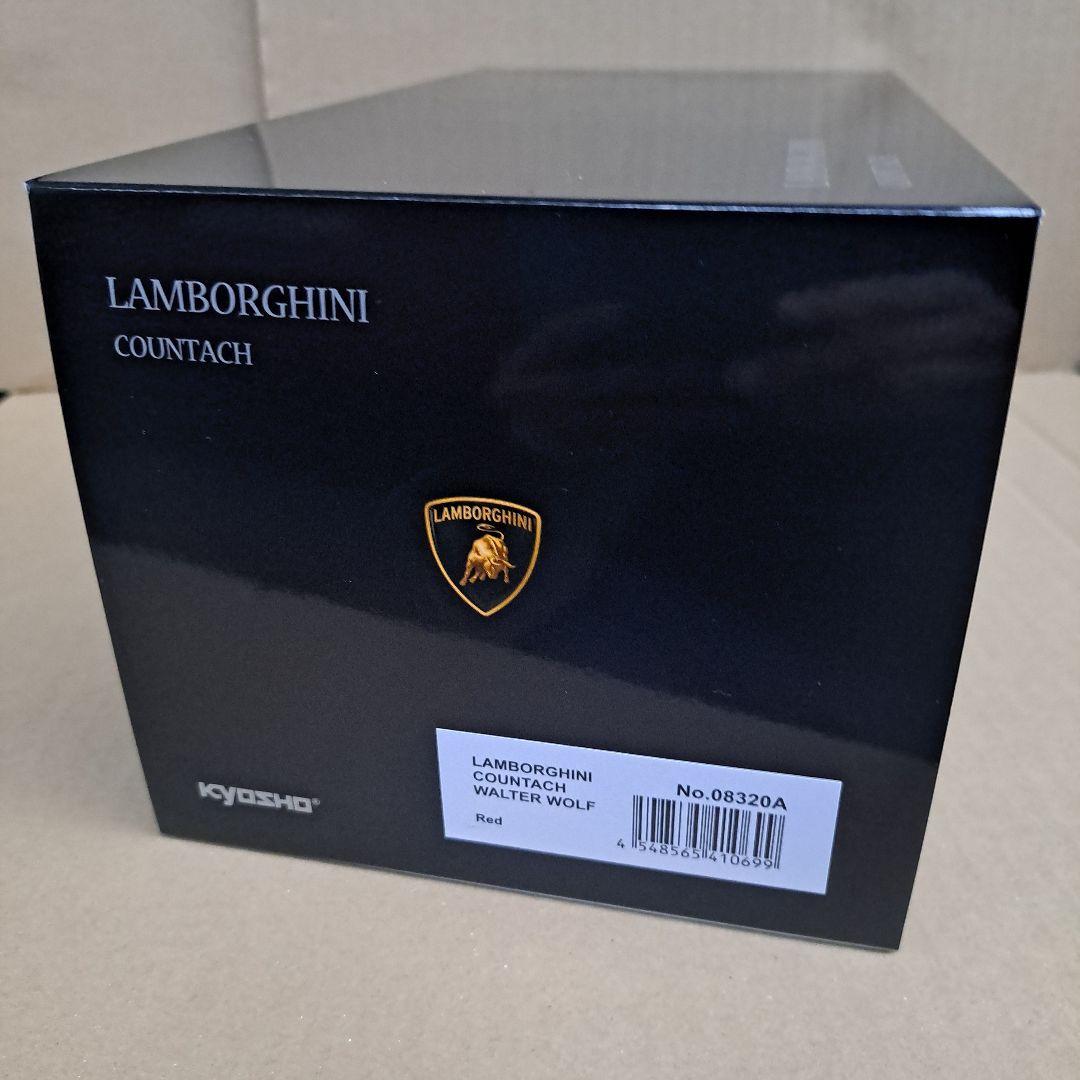 京商 ランボルギーニ カウンタック ウォーターウルフ 赤 1/18 開閉機能あり