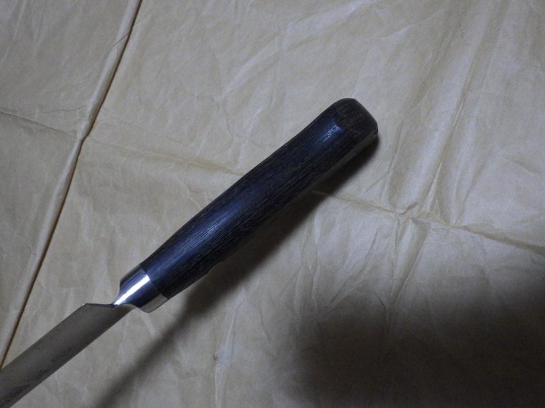 INOX鋼★正金・牛刀ナイフ包丁★昭和ビンテージ★手研ぎ済み★