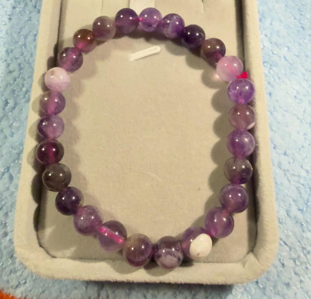 オーロラクリスタルブレスレット8mm