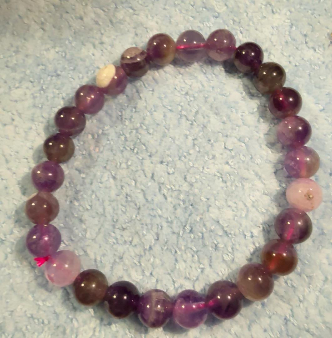 オーロラクリスタルブレスレット8mm
