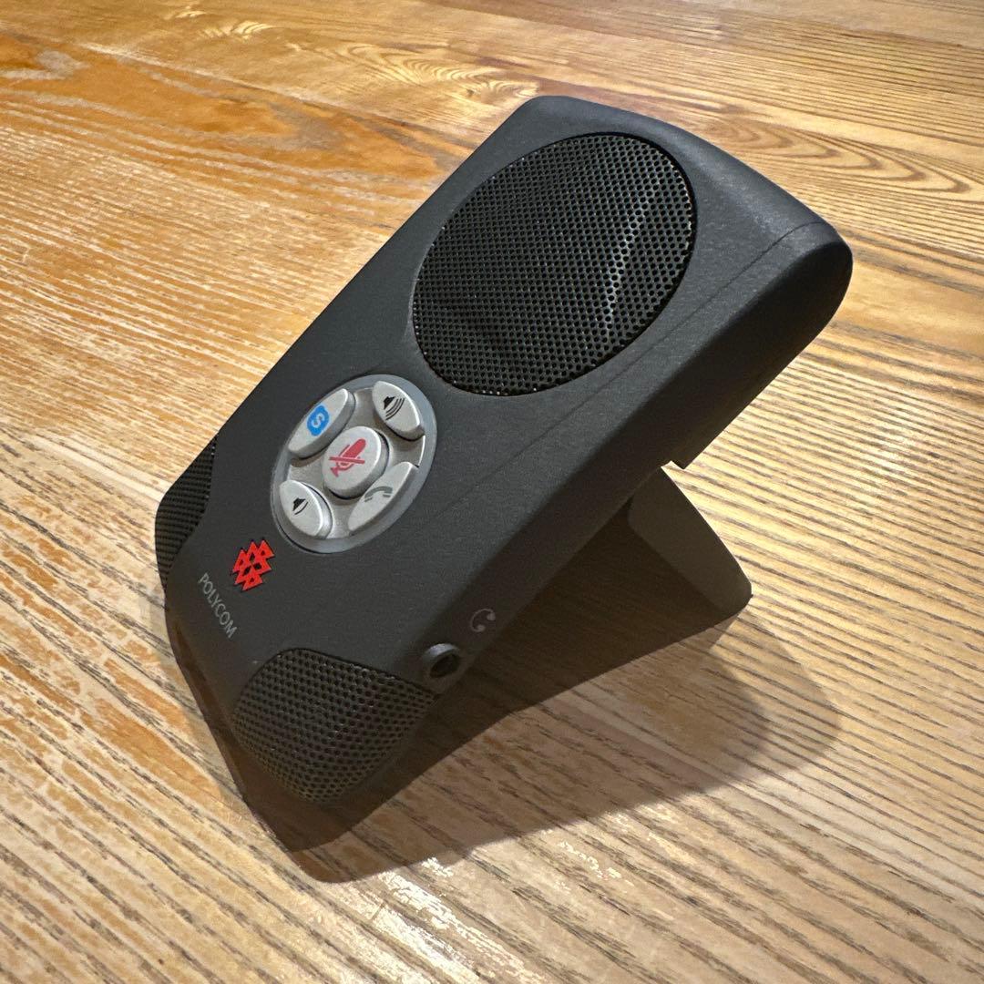 POLYCOM 会議用マイクスピーカー USB接続 収納ケース付き
