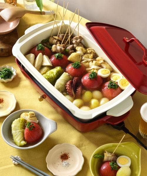 【新品・未開封】BRUNOブルーノ ①ホットプレートグランデサイズ＋②深鍋