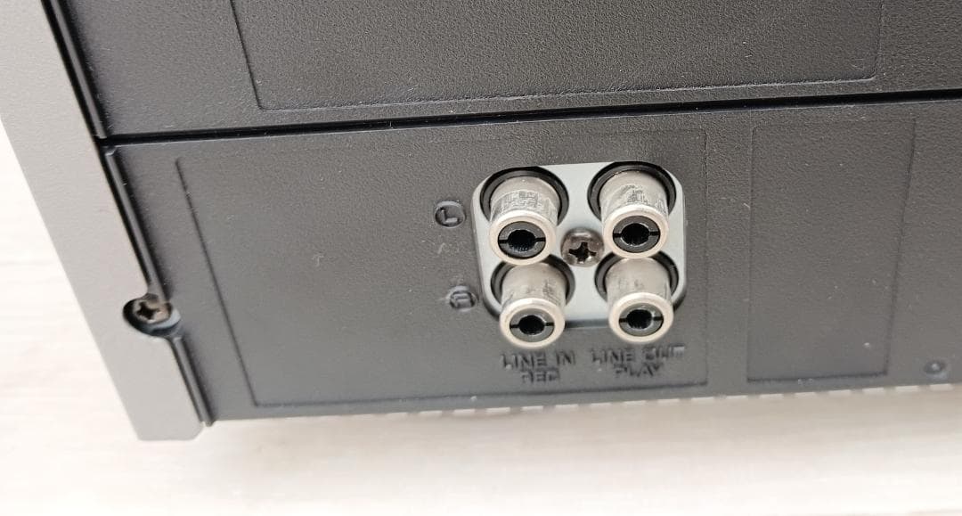 ヤマハ　ステレオ カセットデッキ　KX-493　リモコン付　オーディオ