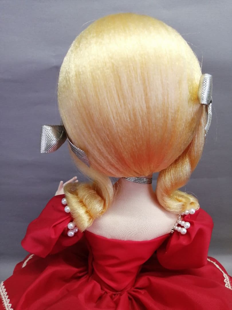 赤いドレス　SAKURA　DOLL　さくら人形　昭和レトロ　ビンテージ　ドール