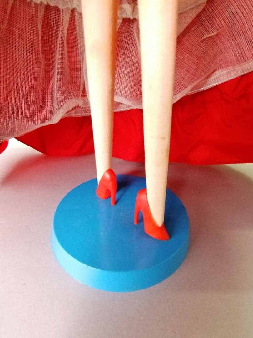 赤いドレス　SAKURA　DOLL　さくら人形　昭和レトロ　ビンテージ　ドール