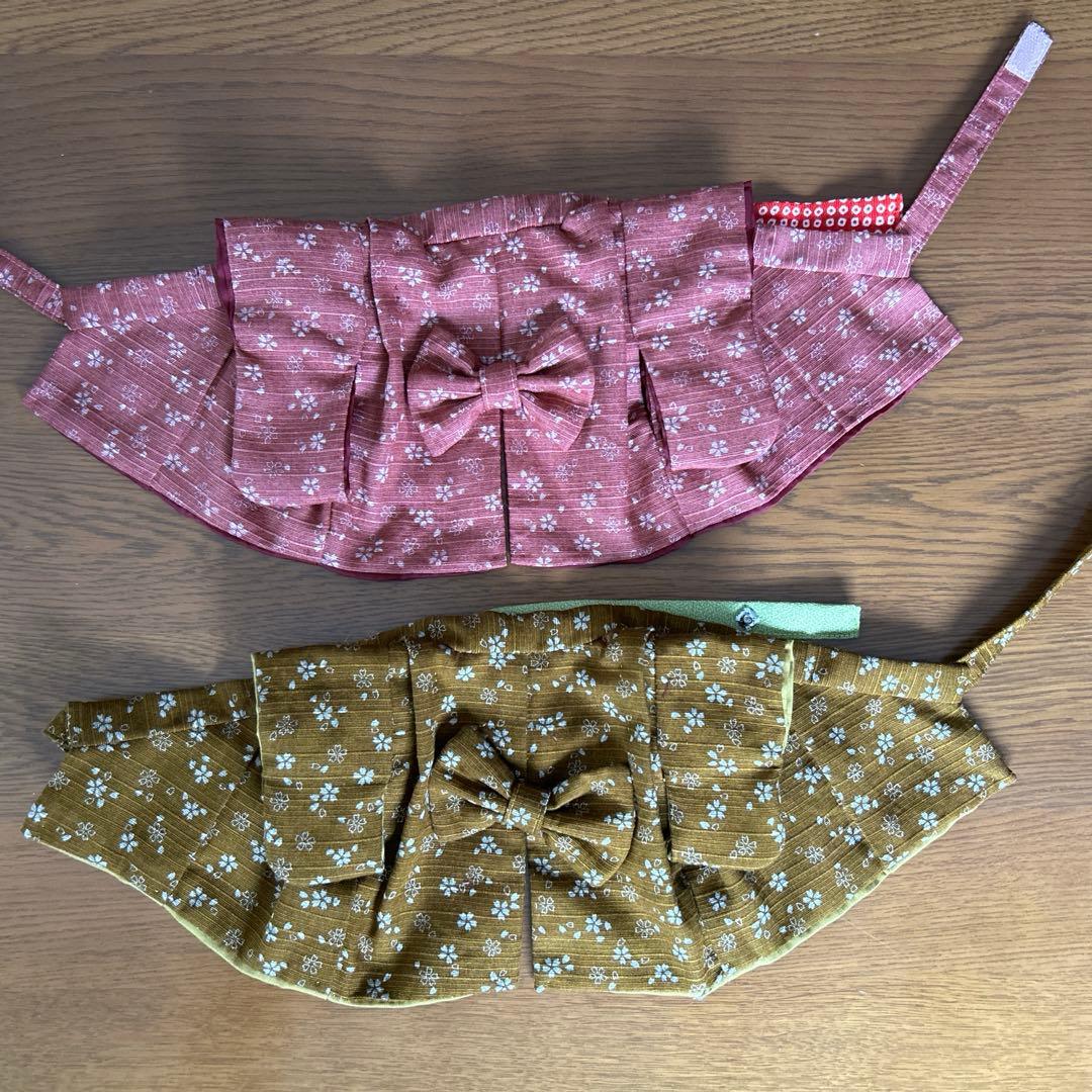 B97 ダッフィー &シェリーメイ ハンドメイド　袴コスチューム