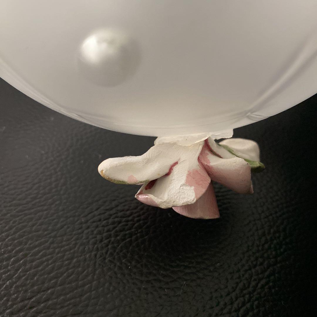 イタリア製　アンティーク薔薇のランプ