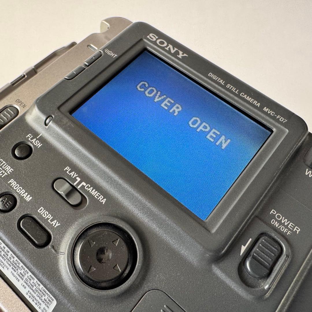 SONY Mavic MVC-FD7 フロッピーディスクデジタルカメラ