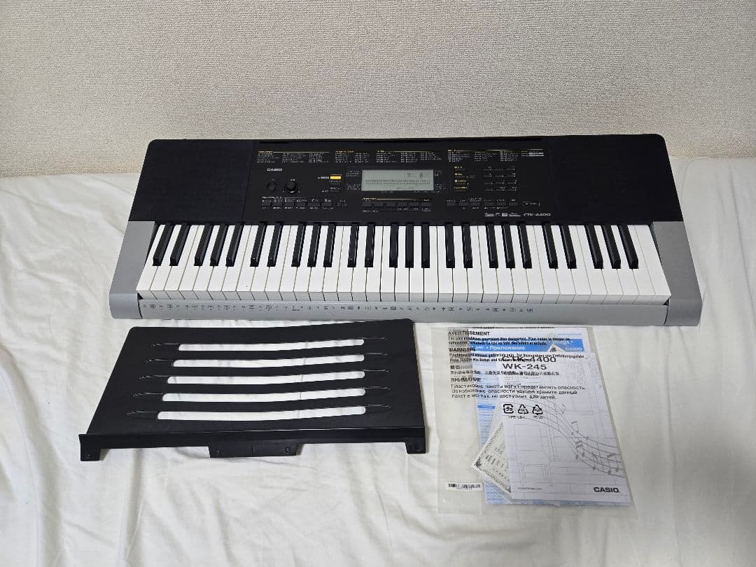 CASIO CTK-4400 キーボード※ACアダプターなし