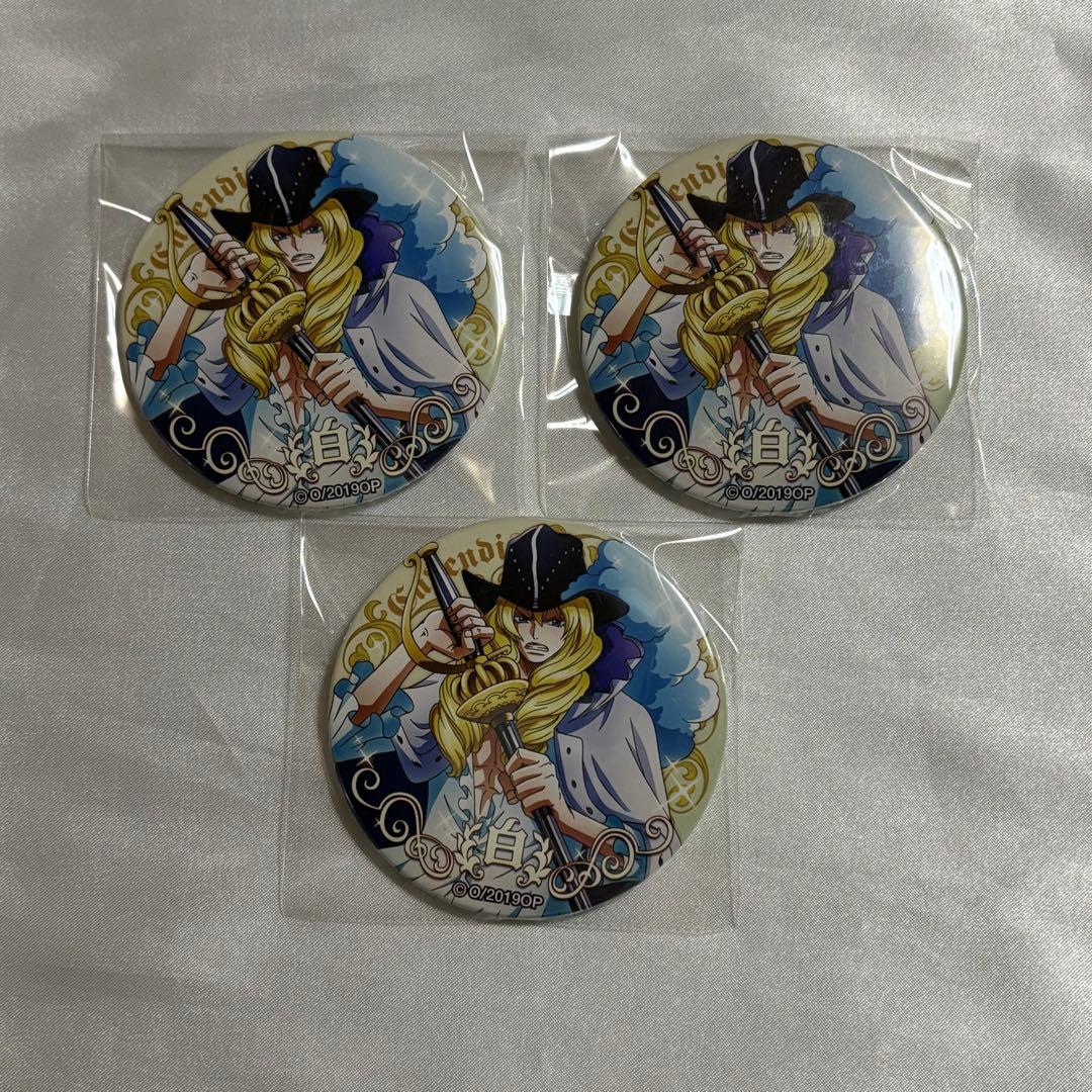 ワンピース ONE PIECE キャベンディッシュ 缶バッジ 輩缶バッジ