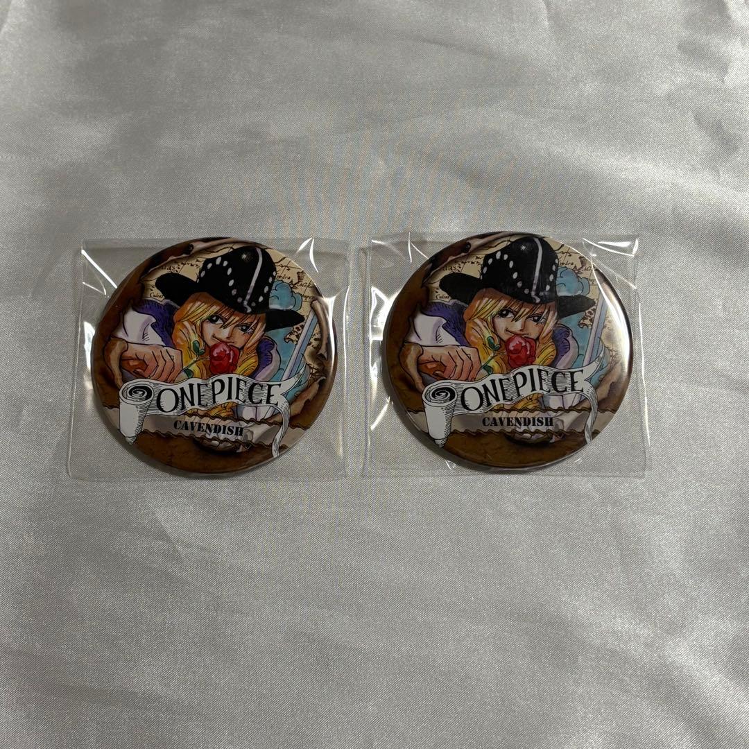 ワンピース ONE PIECE キャベンディッシュ 缶バッジ 輩缶バッジ