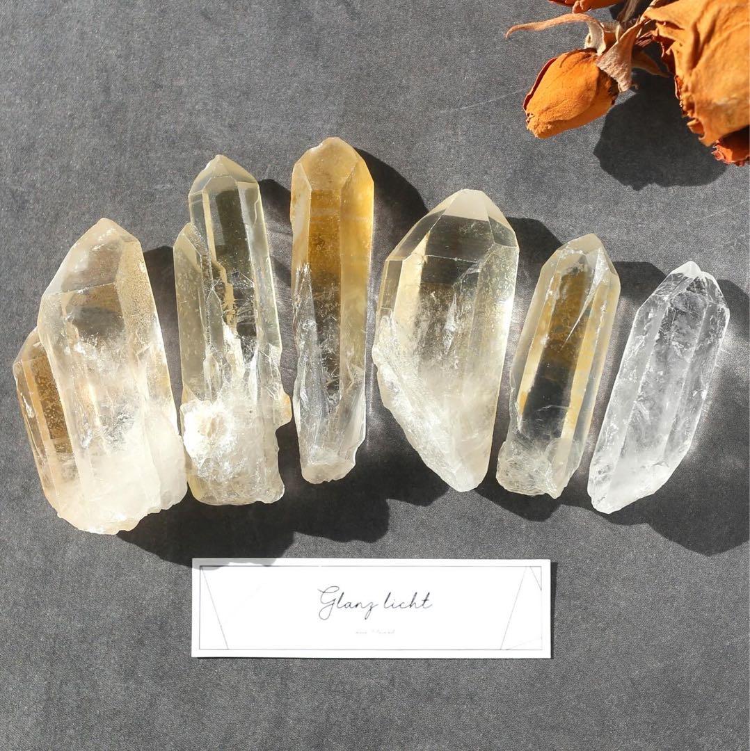 ゴールデンヒーラー クォーツ 原石 水晶 鉱物 希少石 天然石 ツインレイ