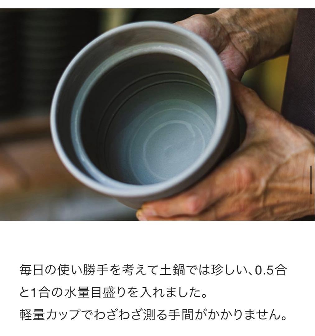 1人用 レンジで簡単 直火を超えた旨み溶け出す本格ごはん 伊賀焼レンジ土鍋