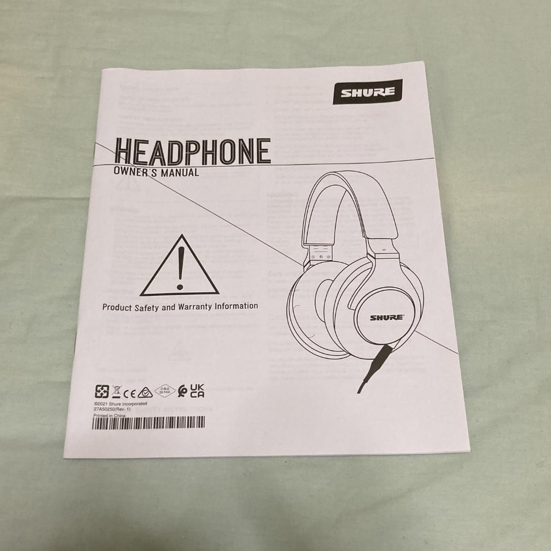 ヘッドホン SHURE SRH440A
