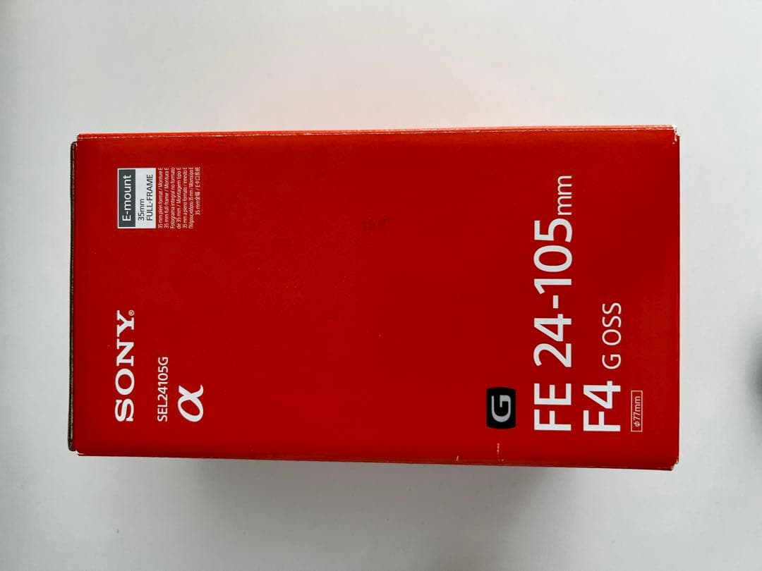 【美品】SONY FE24-105mm F4 G OSS 元箱付