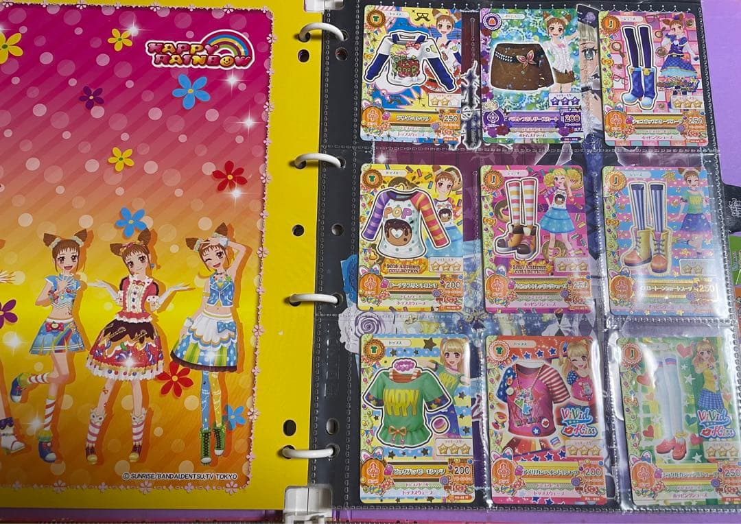 初期アイカツカード&カードファイル