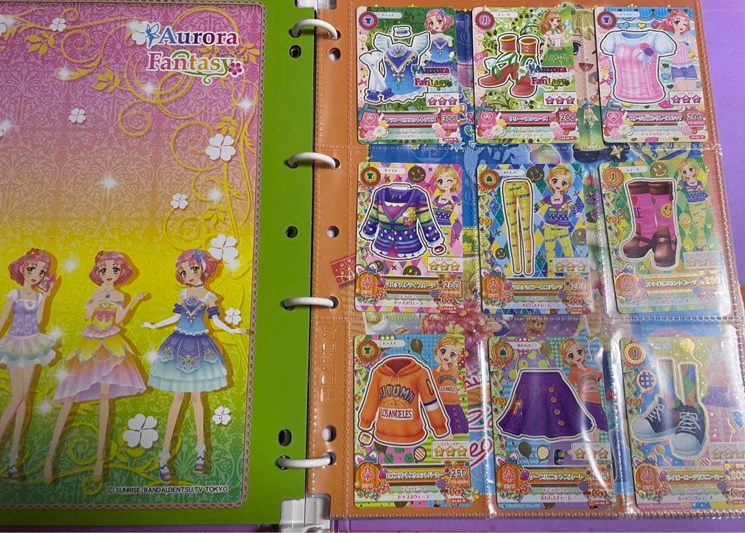 初期アイカツカード&カードファイル