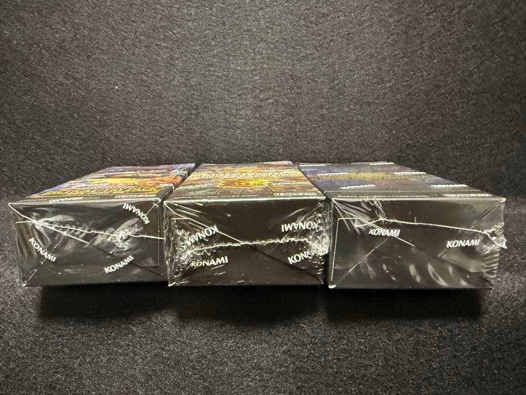 遊戯王　デュエルモンスターズ　シュリンク付き未開封　3box