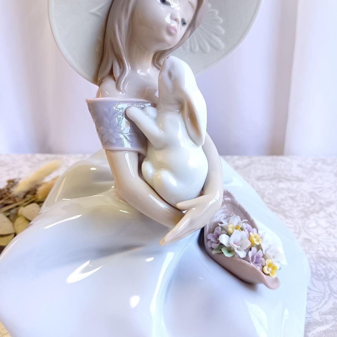リヤドロ LLADRO バニーキッス No.6741 美品 希少 絶版