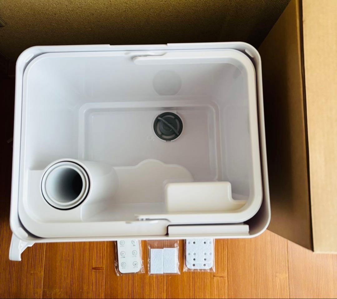 【美品】ハイブリッド加湿器 モダンデコ UV＋ヒーター除菌機能付き 6.5L