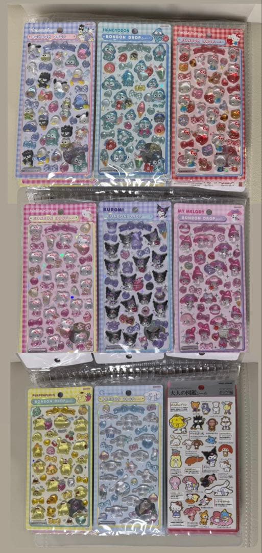 ☆ボンボンドロップ等30枚まとめ売り☆サンリオ☆ディズニー☆