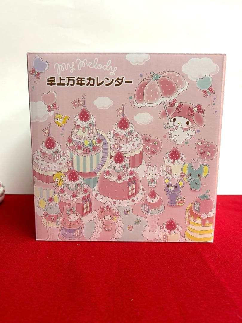 マイメロ　卓上万年カレンダー　2019 未使用品