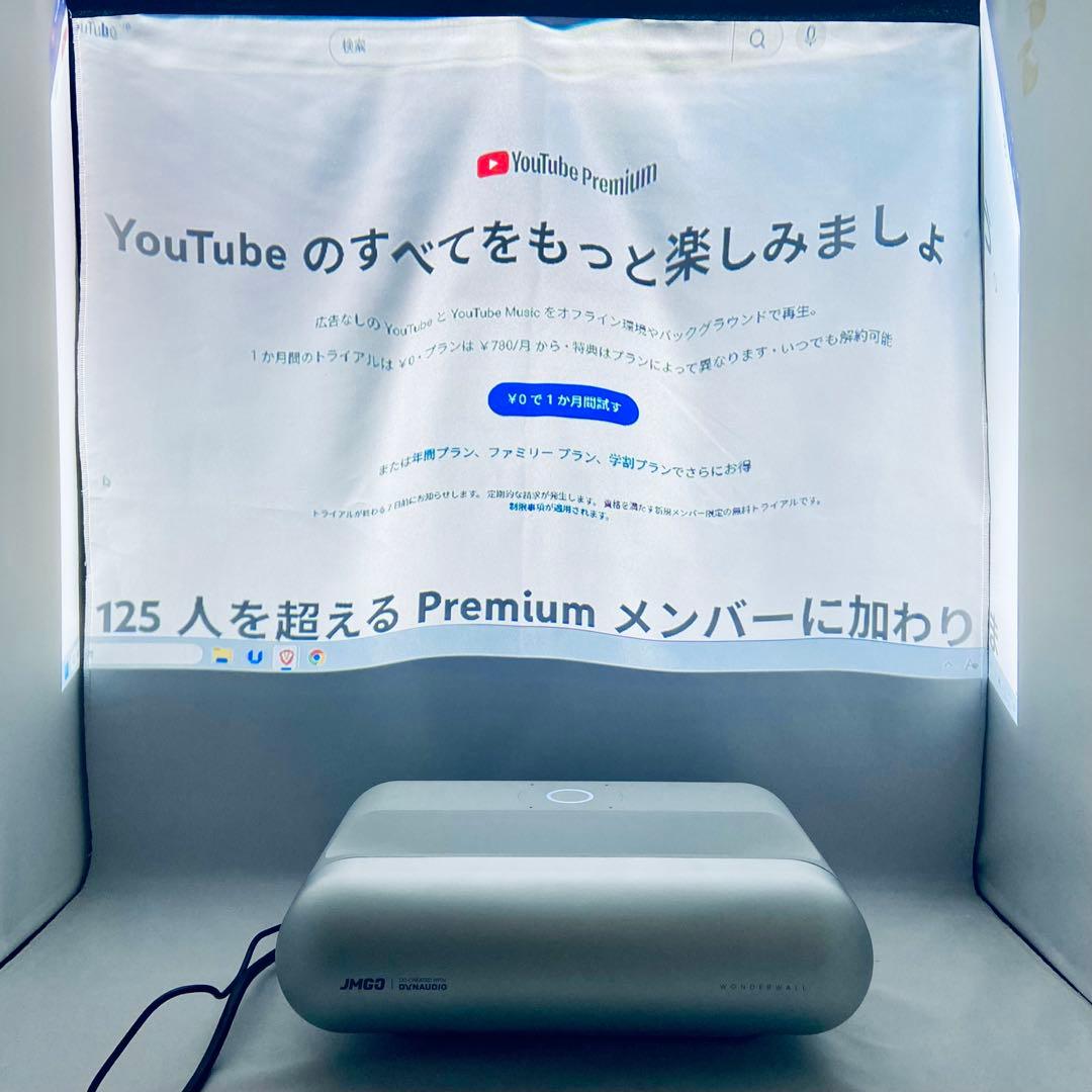 JMGO O1 超短焦点プロジェクター フルHD HDMI接続 J78-4D0