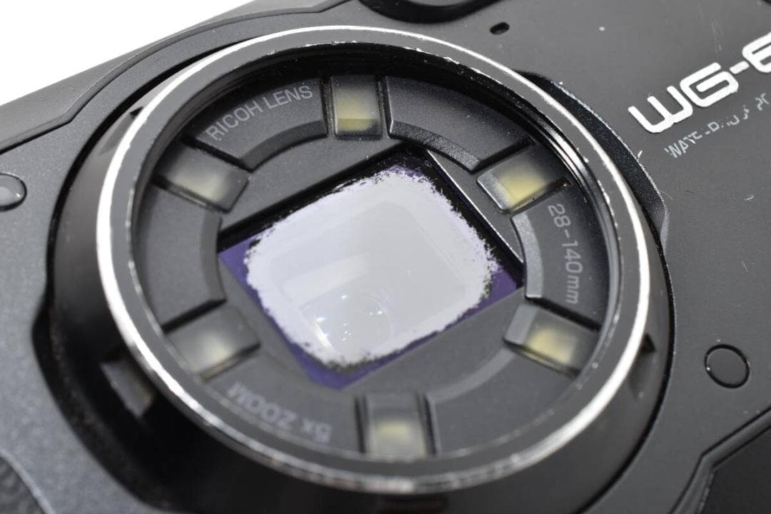 【元箱付き バッテリー 動作光学良好】リコー　RICOH WG-6 ブラック