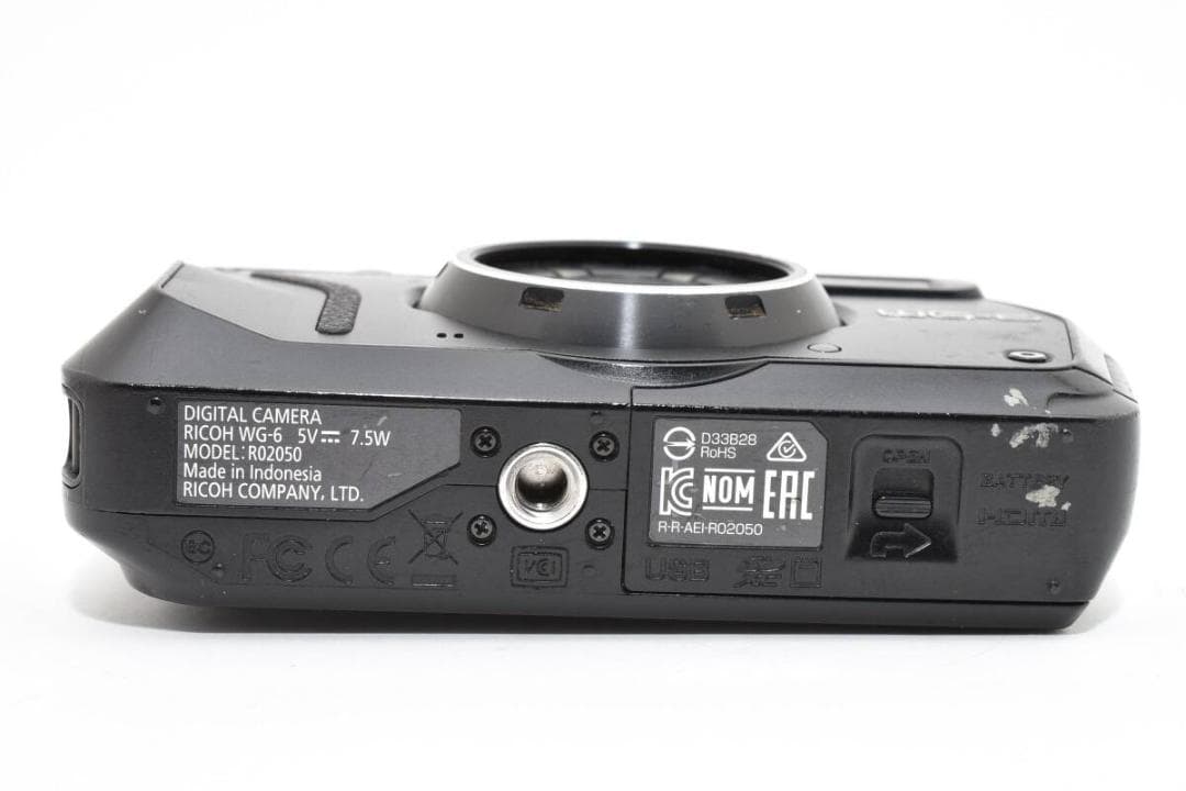 【元箱付き バッテリー 動作光学良好】リコー　RICOH WG-6 ブラック