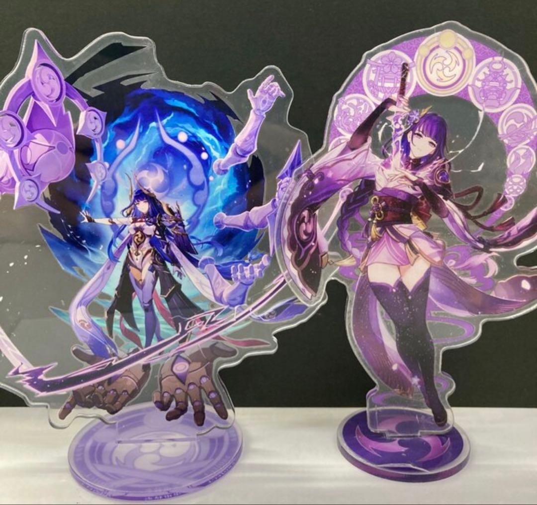 雷電将軍のねんどろいど＆アクリルスタンドのセット