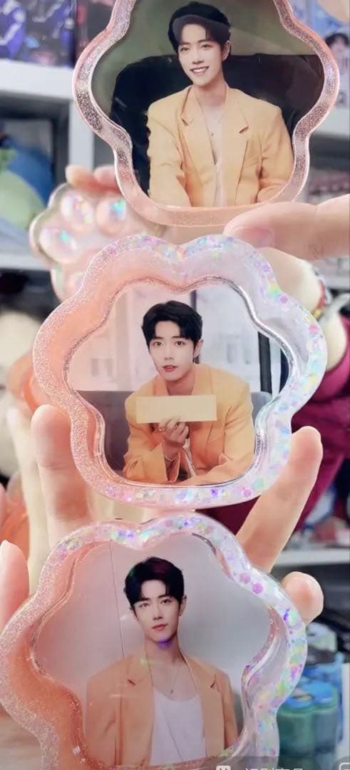 肖戦 二層構造の猫の肉球レジン収納ボックス❣️5セット❣️確認用❣️0224