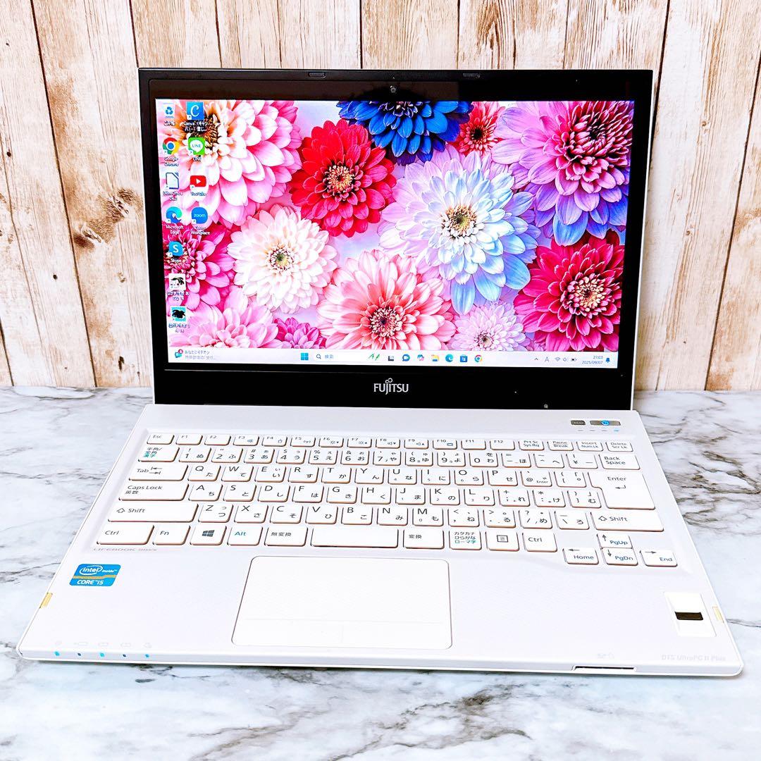 高性能i5＆メモリ8GB/爆速SSD✨カメラ Windows11 ノートパソコン