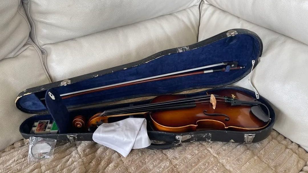 【良音・調整済】SUZUKI No.11 1962年製 3/4 バイオリンセット