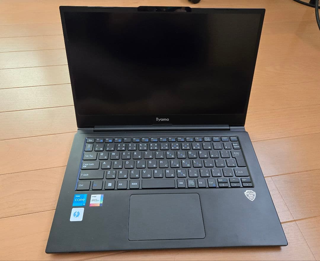 iiyama ノートPC i5 12世代/メモリ 16GB /SSD 500GB