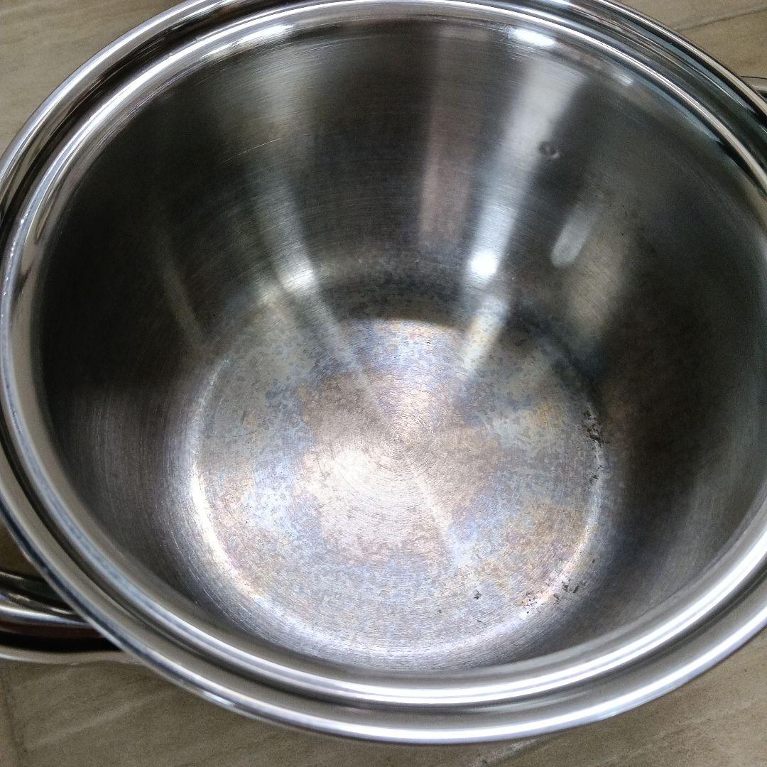 【美品】ピタクラフト ごはん鍋 ステンレス鍋 3850