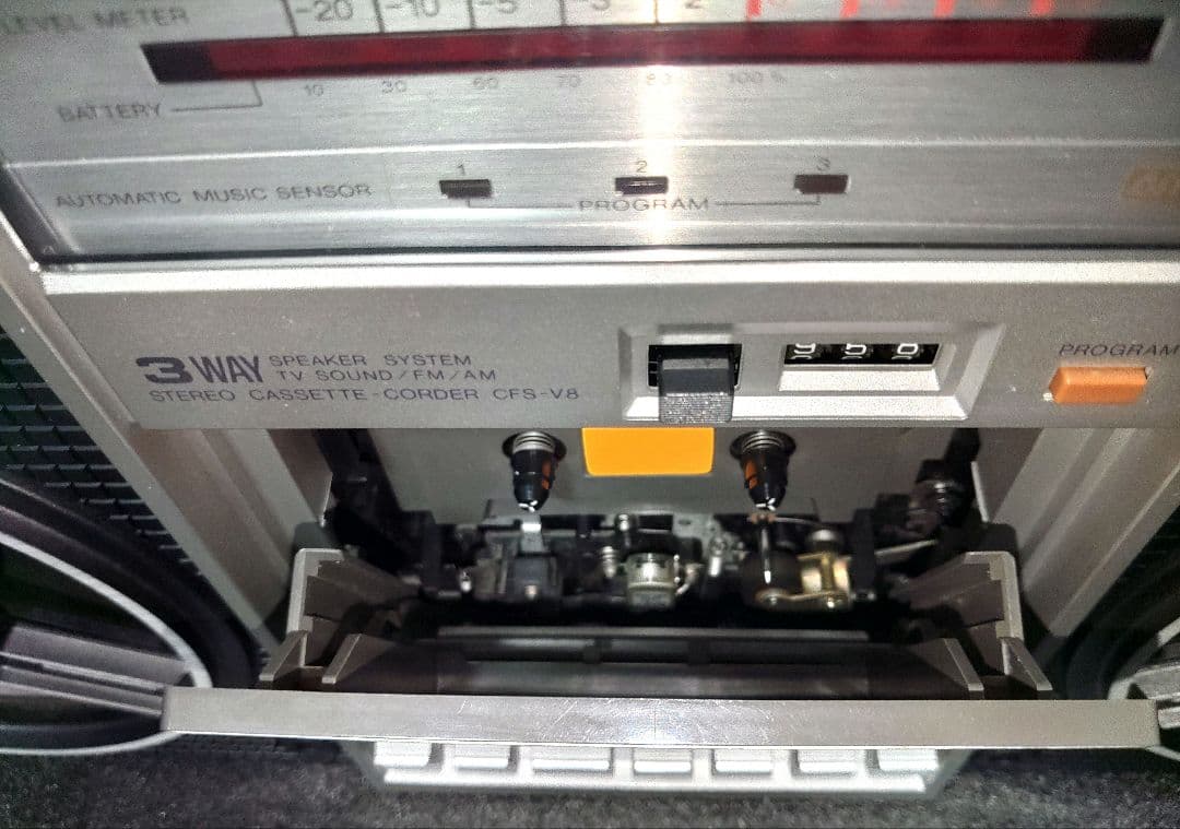良品　動作品 SONY ラジカセ CFS-V8 マルチプレックス ZILBA'P