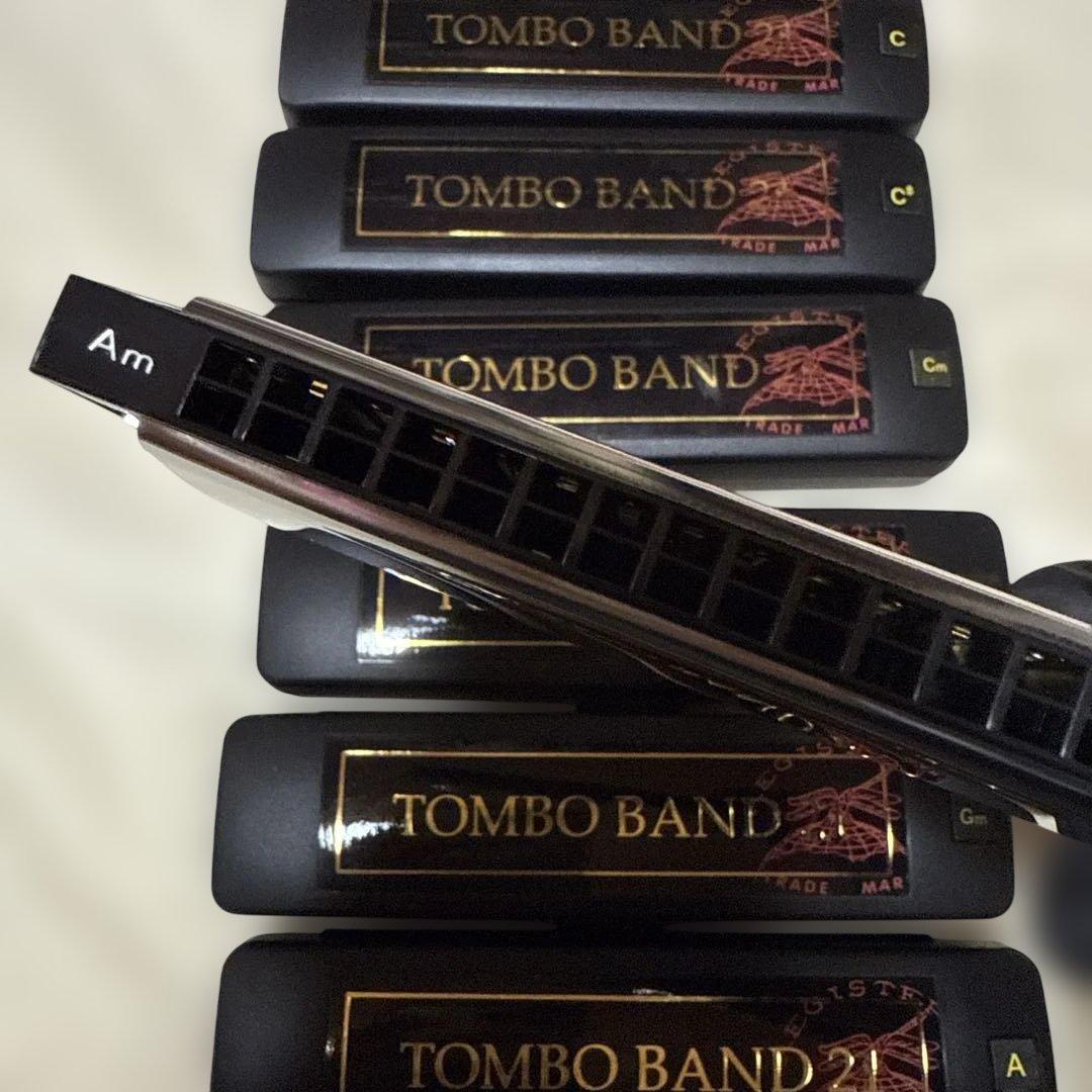 TOMBO BAND 21 ハーモニカ 7個セット