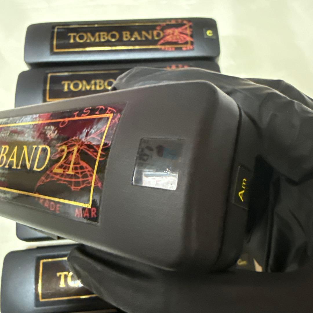 TOMBO BAND 21 ハーモニカ 7個セット