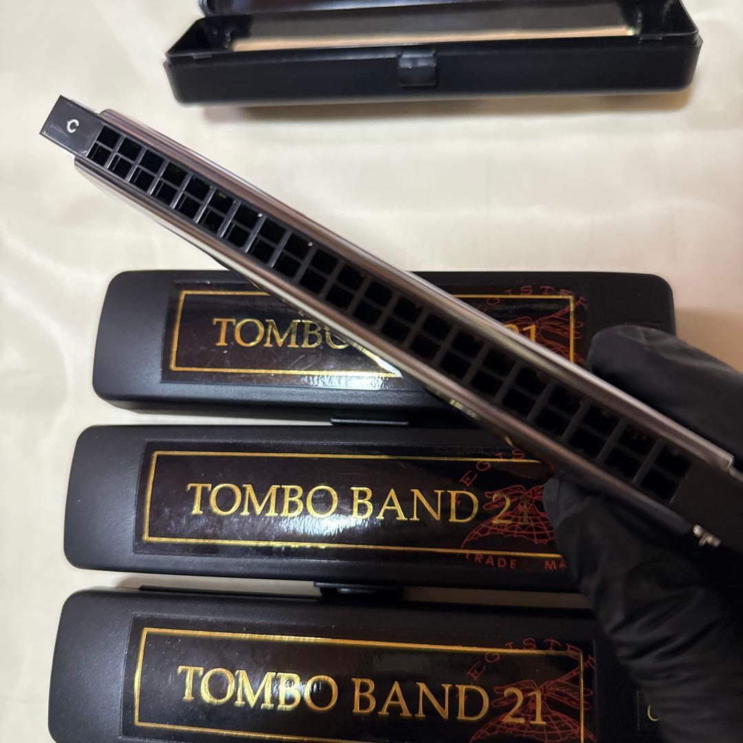 TOMBO BAND 21 ハーモニカ 7個セット