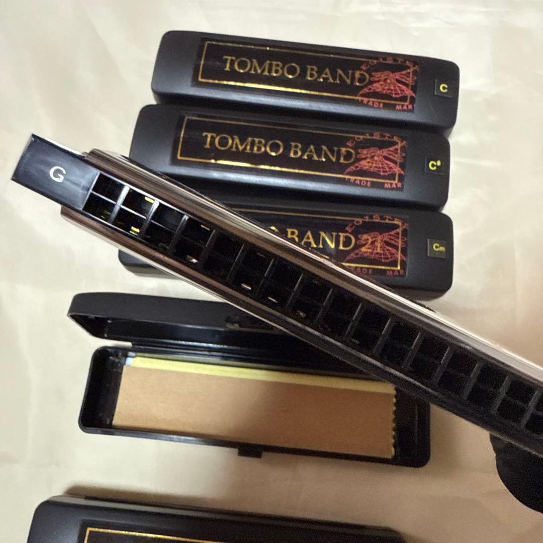 TOMBO BAND 21 ハーモニカ 7個セット