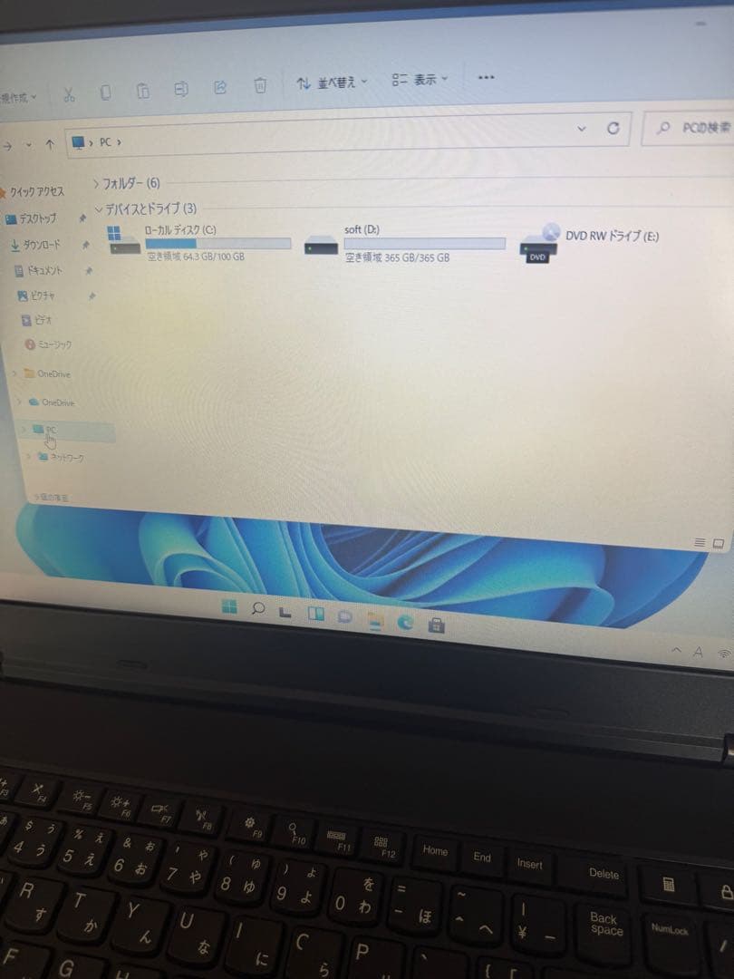 Windowsノート本体 Lenovo Thinkpad L560 Win11/office