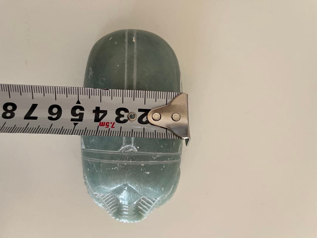 古代エジプト　スカラベ　コガネムシ型　太陽神　大理石　アンティーク　お守り