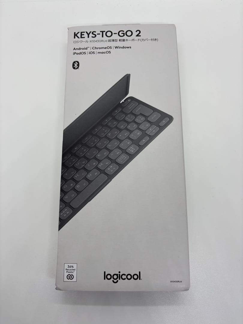 ロジクール KEYS TO GO 2 ワイヤレスキーボード iK1043GRUd