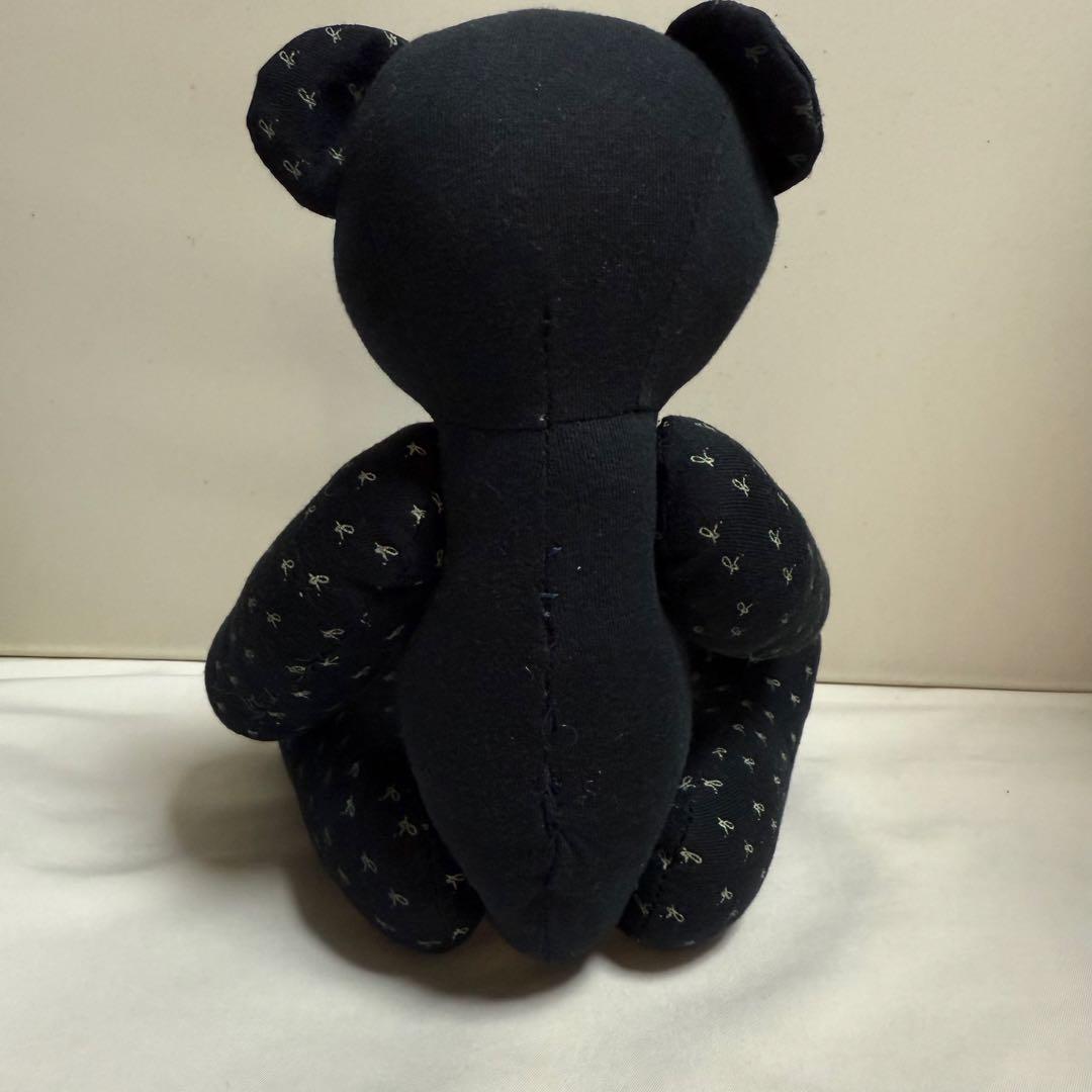 手作り 木綿のカスリ ティディベア 2体 ハンドメイド
