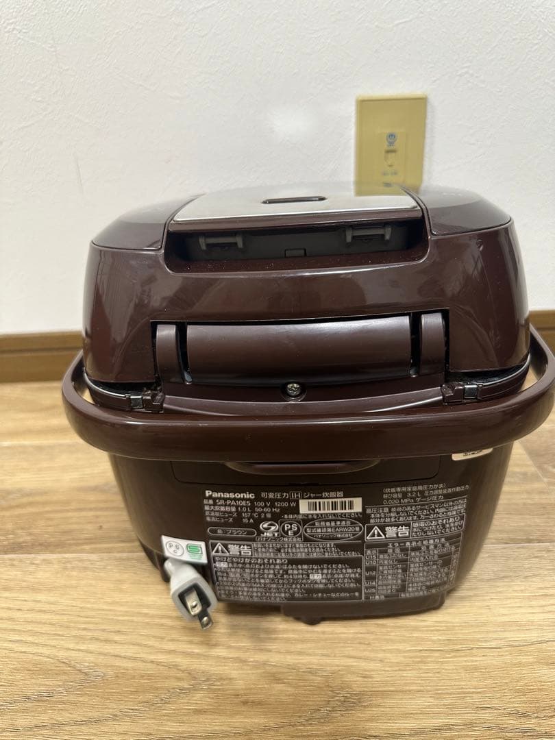 Panasonic SR-PA10ES IH炊飯器 2017年製